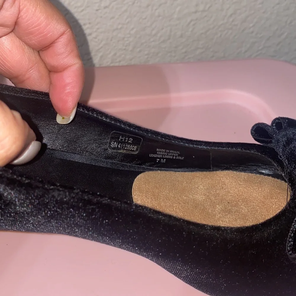 Tory Burch Velvet Block Pumps size 7